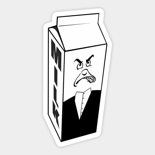 Sour Milk Sticker by Cosmo Gazoo